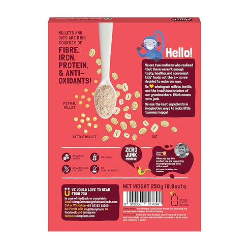 Slurrp Farm Porridge, Millet And Oats Powder